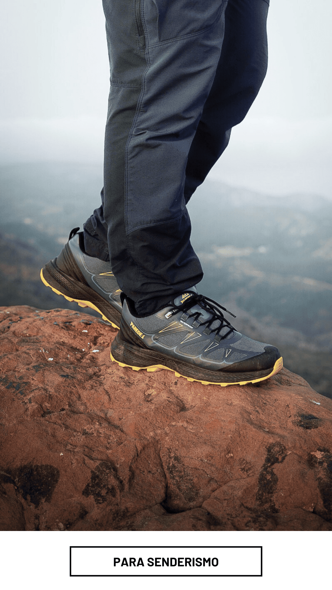 Para hacer senderismo